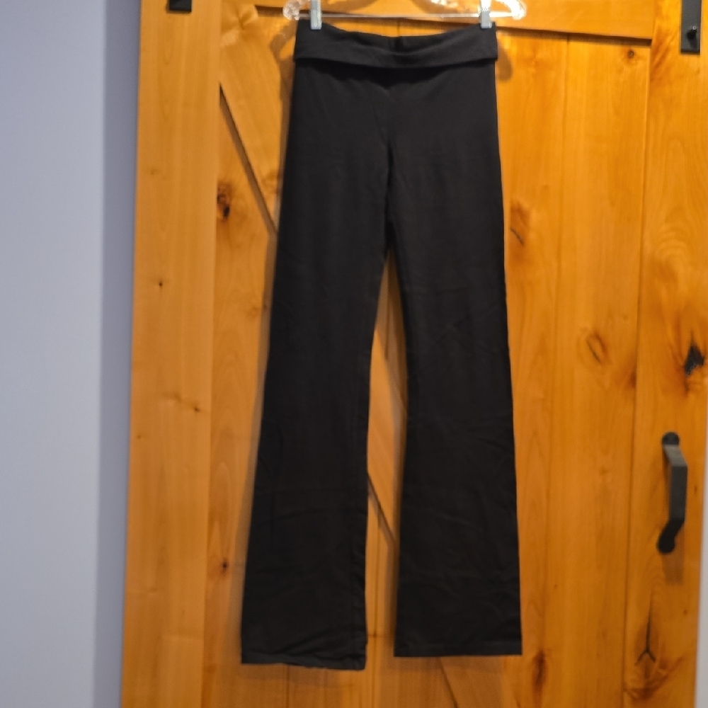 Black Love Sequin Yoga Pants - Picture 2 of 6
